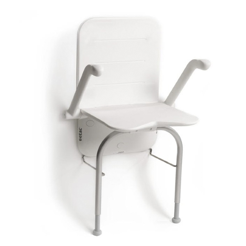 Folding shower seat with arms hotsell